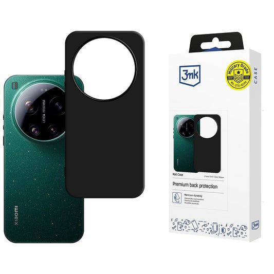 Futrola za Xiaomi 17 Ultra, 3MK, Crna