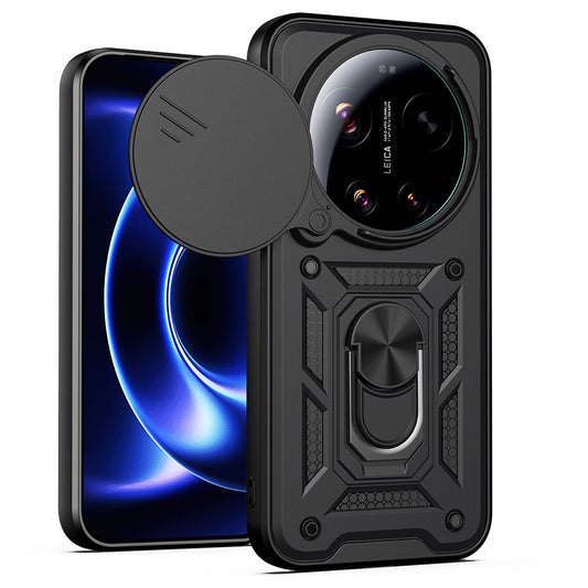 Futrola za Xiaomi 17 Ultra, Techsuit, CamShield, Crna