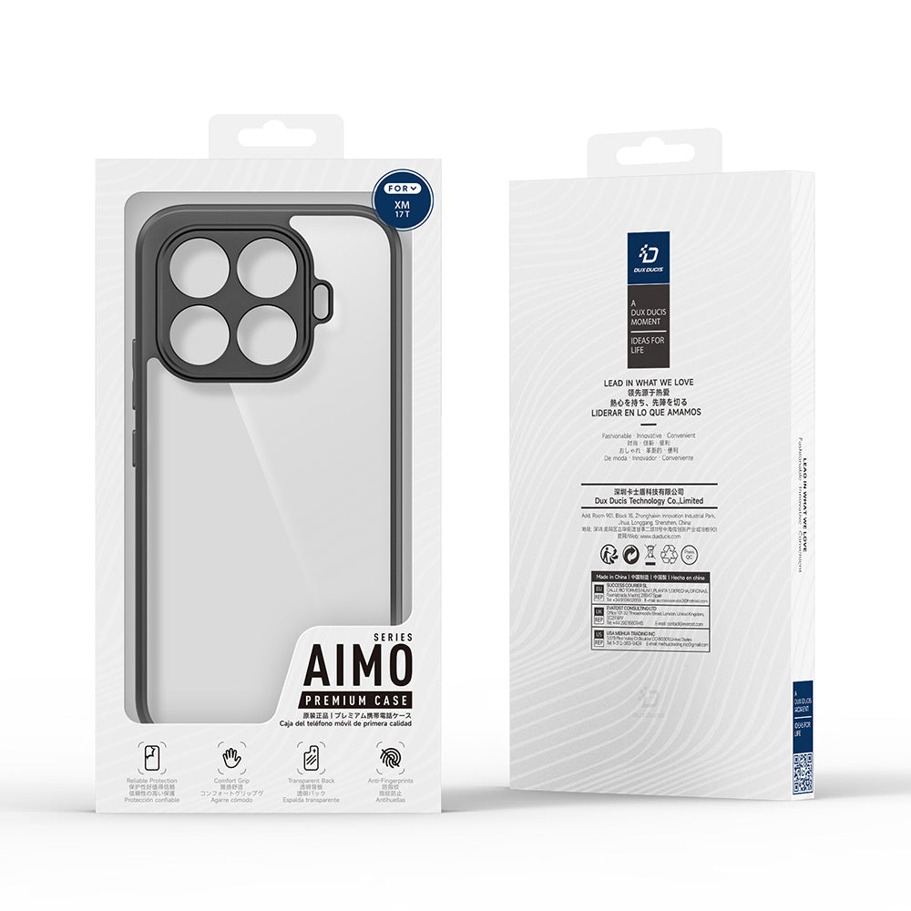 Futrola za Xiaomi 17T, DUX DUCIS, Aimo, Crna