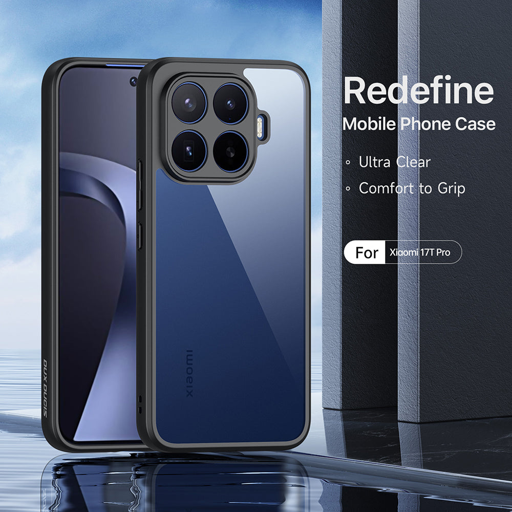 Futrola za Xiaomi 17T Pro, DUX DUCIS, Aimo, Crna