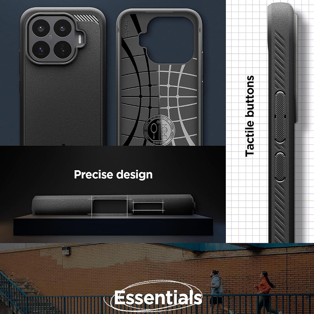 Futrola za Xiaomi 17T Pro, Spigen, Rugged Armor, Crna ACS11869