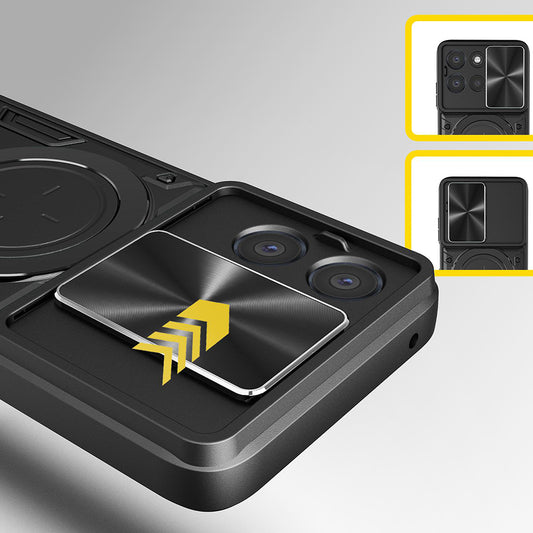 Futrola za Xiaomi 17T Pro, Techsuit, CamGuard Pro, Crna