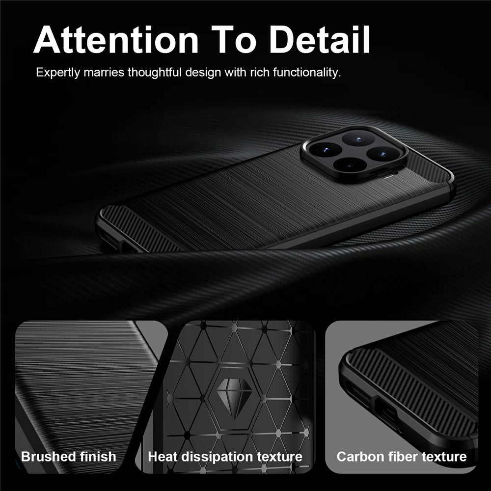 Futrola za Xiaomi 17T Pro, Techsuit, Karbon, Crna