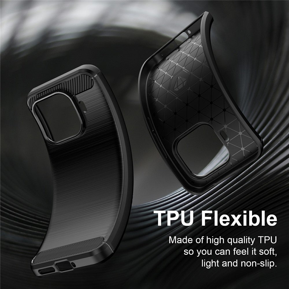 Futrola za Xiaomi 17T Pro, Techsuit, Karbon, Crna
