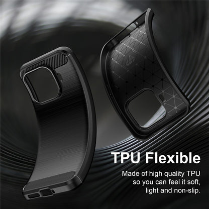 Futrola za Xiaomi 17T Pro, Techsuit, Karbon, Crna
