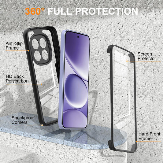 Futrola za Xiaomi 17T Pro, Techsuit, ColorVerse 360, Crna