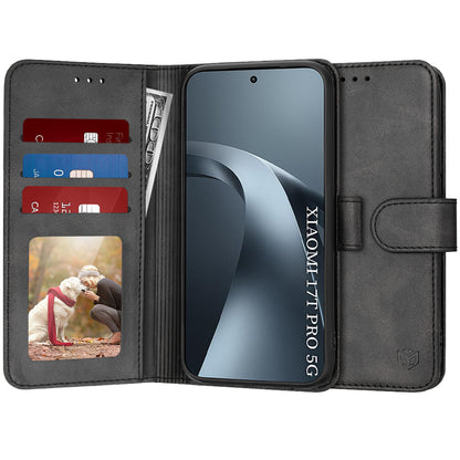 Futrola za Xiaomi 17T Pro, Techsuit, Diary Book, Crna