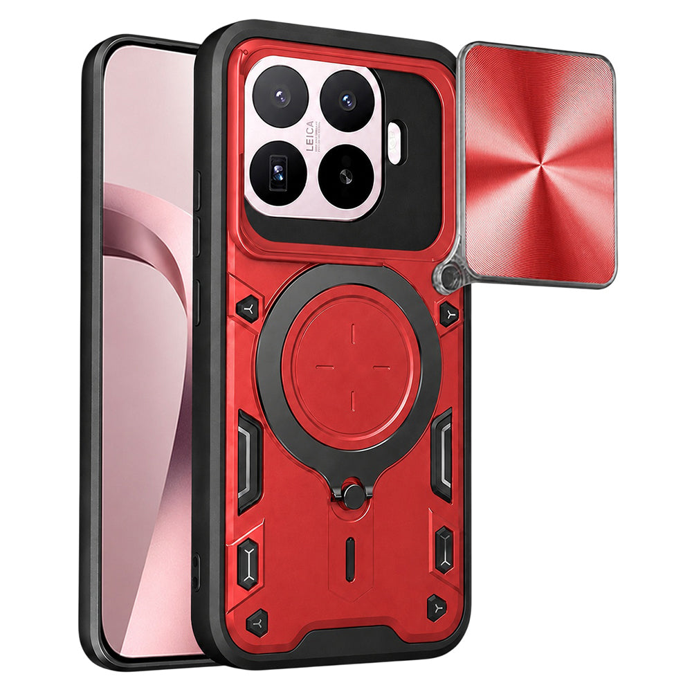 Futrola za Xiaomi 17T, Techsuit, CamGuard Pro, Crvena