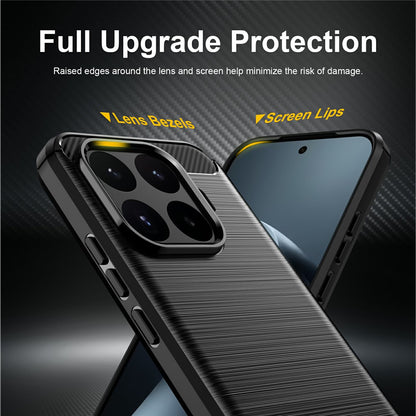 Futrola za Xiaomi 17T, Techsuit, Karbon, Plava