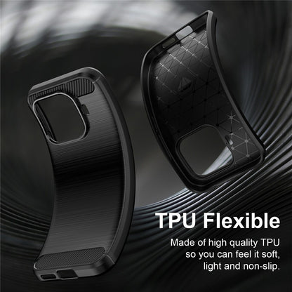 Futrola za Xiaomi 17T, Techsuit, Karbon, Crna