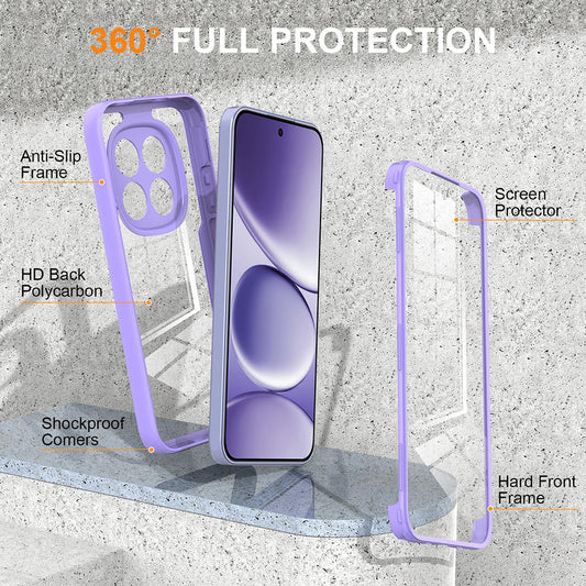 Futrola za Xiaomi 17T, Techsuit, ColorVerse 360, Ljubičasta