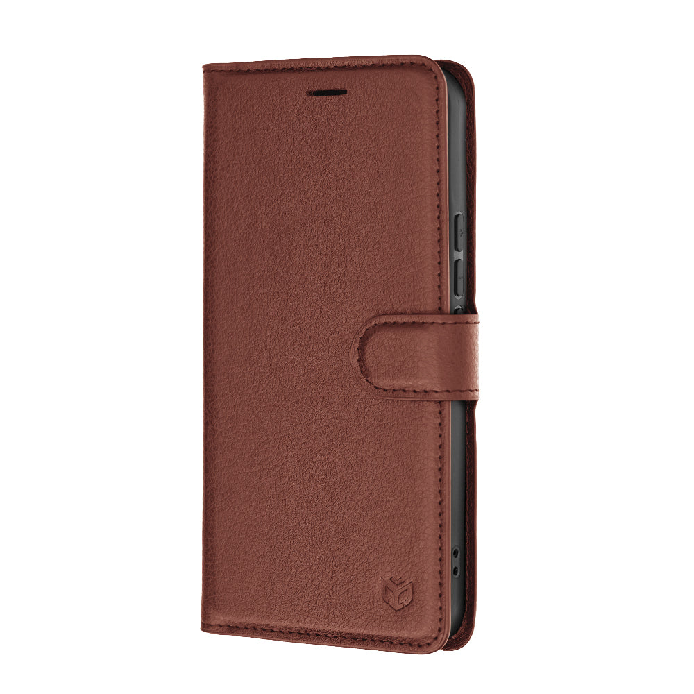 Futrola za Xiaomi 17T, Techsuit, Leather Folio, Braon