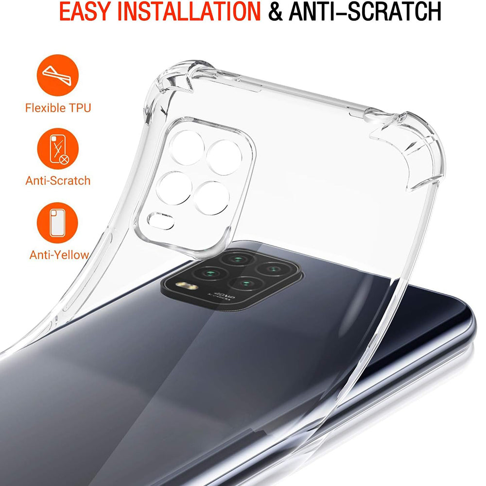 Futrola za Xiaomi Mi 10 Lite 5G, Techsuit, Shockproof Clear, Providna