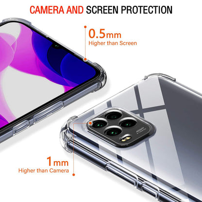 Futrola za Xiaomi Mi 10 Lite 5G, Techsuit, Shockproof Clear, Providna