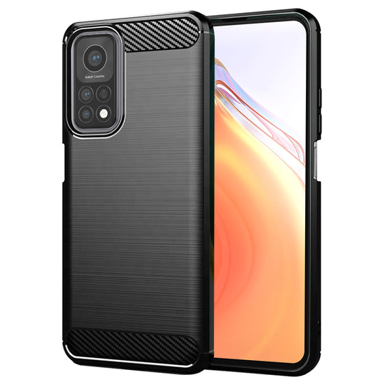 Futrola za Xiaomi Mi 10T 5G / 10T Pro 5G, Techsuit, Karbon, Crna