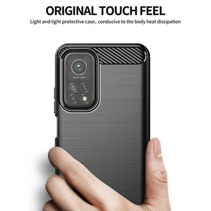 Futrola za Xiaomi Mi 10T 5G / 10T Pro 5G, Techsuit, Karbon, Crna
