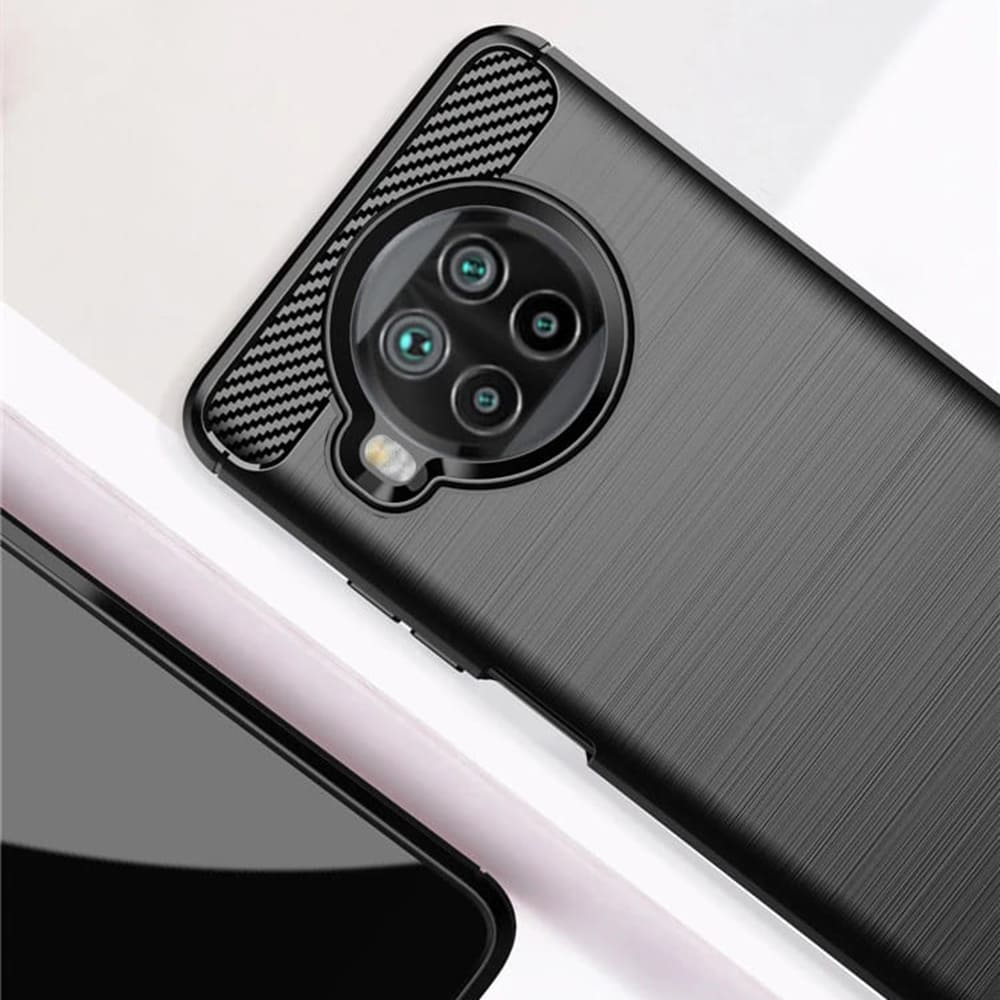 Futrola za Xiaomi Mi 10T Lite 5G, Techsuit, Karbon, Crna