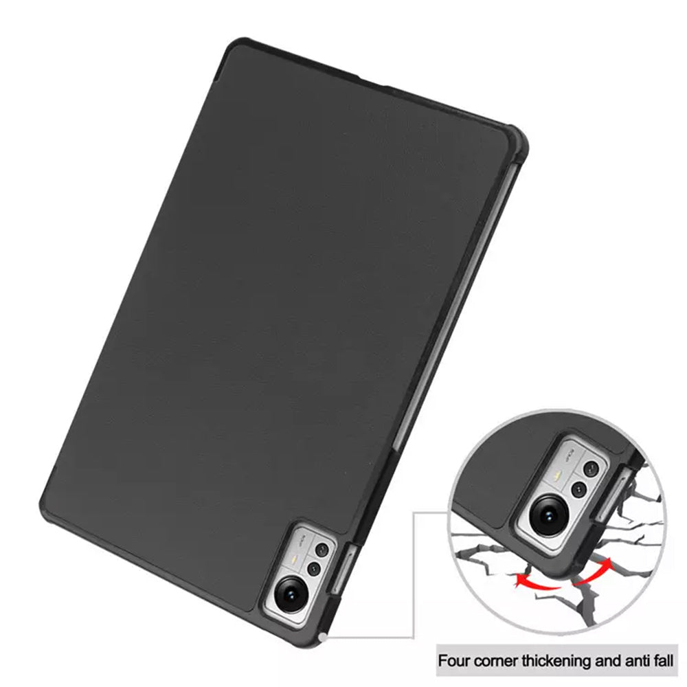 Futrola za Xiaomi Pad 5 Pro 12.4, Techsuit, FoldPro, Crna
