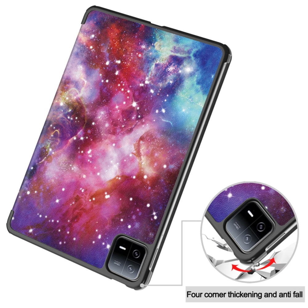Futrola za Xiaomi Pad 6 / 6 Pro, Techsuit, FoldPro Galaxy, Višebojna