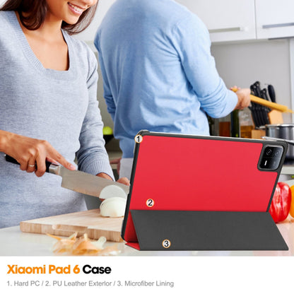 Futrola za Xiaomi Pad 6 / 6 Pro, Techsuit, FoldPro, Crvena