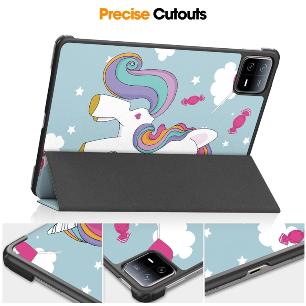 Futrola za Xiaomi Pad 6 / 6 Pro, Techsuit, FoldPro Unicorn, Višebojna