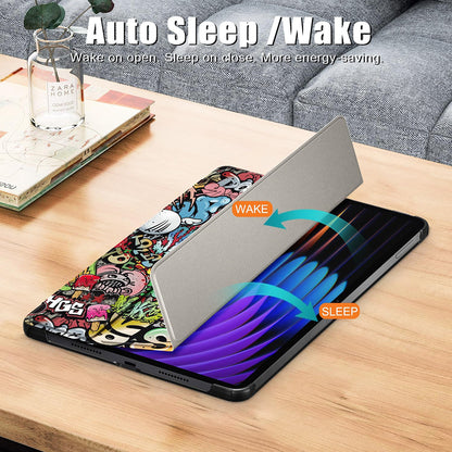 Futrola za Xiaomi Pad 7 / 7 Pro, Techsuit, FoldPro Urban Vibe, Multicolor