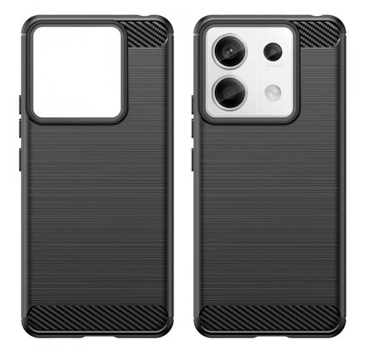 Futrola za Xiaomi Poco C65 / Redmi 13C, Tech-Protect, Karbon, Crna