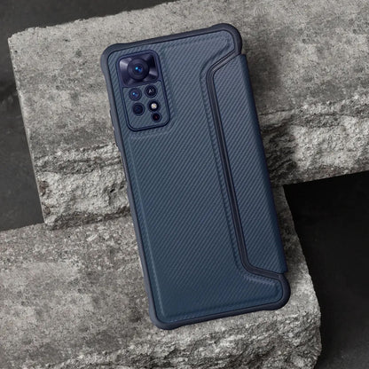 Futrola za Xiaomi Poco C75 5G / C75 / Redmi 14C, OEM, Razor Book, Plava