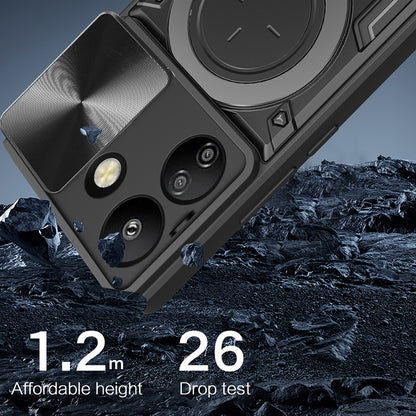 Futrola za Xiaomi Poco C65 / Redmi 13C, Techsuit, CamGuard Pro, Crna