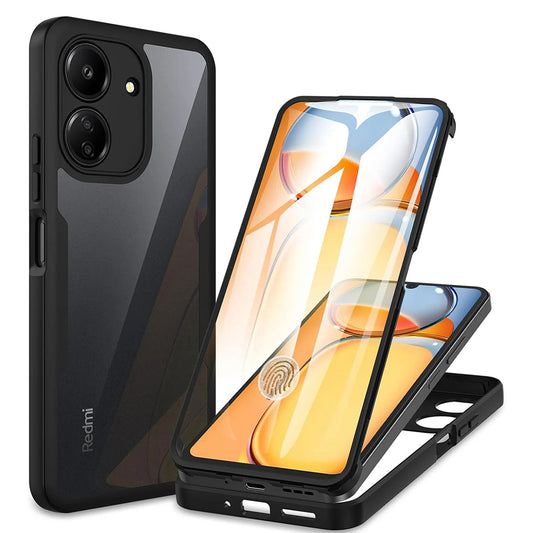 Futrola za Xiaomi Poco C65 / Redmi 13C, Techsuit, ColorVerse 360, Crna