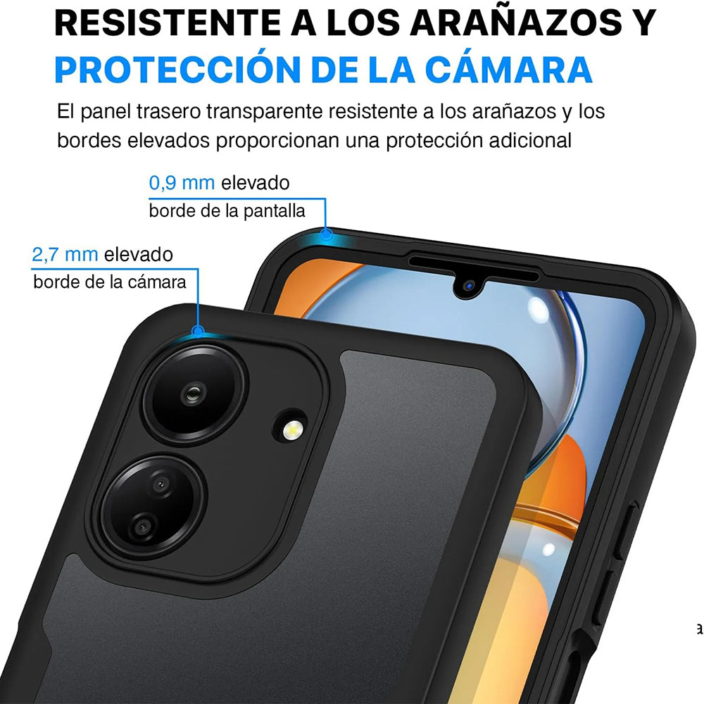 Futrola za Xiaomi Poco C65 / Redmi 13C, Techsuit, ColorVerse 360, Crna