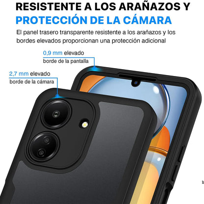 Futrola za Xiaomi Poco C65 / Redmi 13C, Techsuit, ColorVerse 360, Crna
