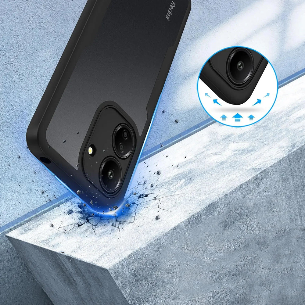 Futrola za Xiaomi Poco C65 / Redmi 13C, Techsuit, ColorVerse 360, Crna