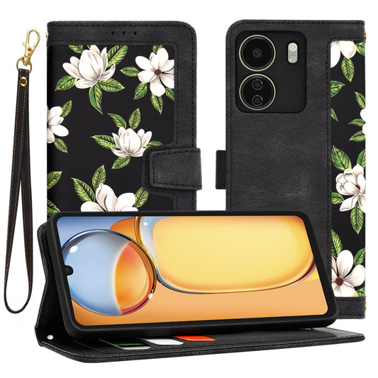 Futrola za Xiaomi Poco C65 / Redmi 13C, Techsuit, FlipCraft, Crna