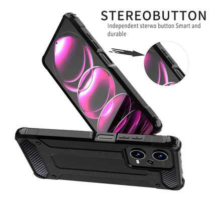 Futrola za Xiaomi Poco C65 / Redmi 13C, Techsuit, Hybrid Armor, Crna
