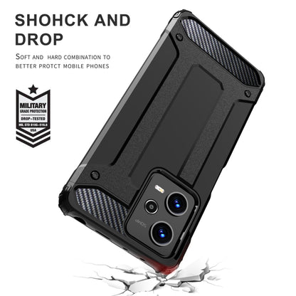 Futrola za Xiaomi Poco C65 / Redmi 13C, Techsuit, Hybrid Armor, Crna
