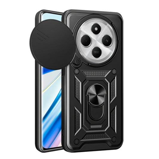 Futrola za Xiaomi Poco C75 / Redmi 14C, Techsuit, CamShield, Crna