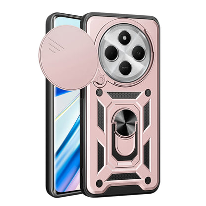 Futrola za Xiaomi Poco C75 / Redmi 14C, Techsuit, CamShield, Roze