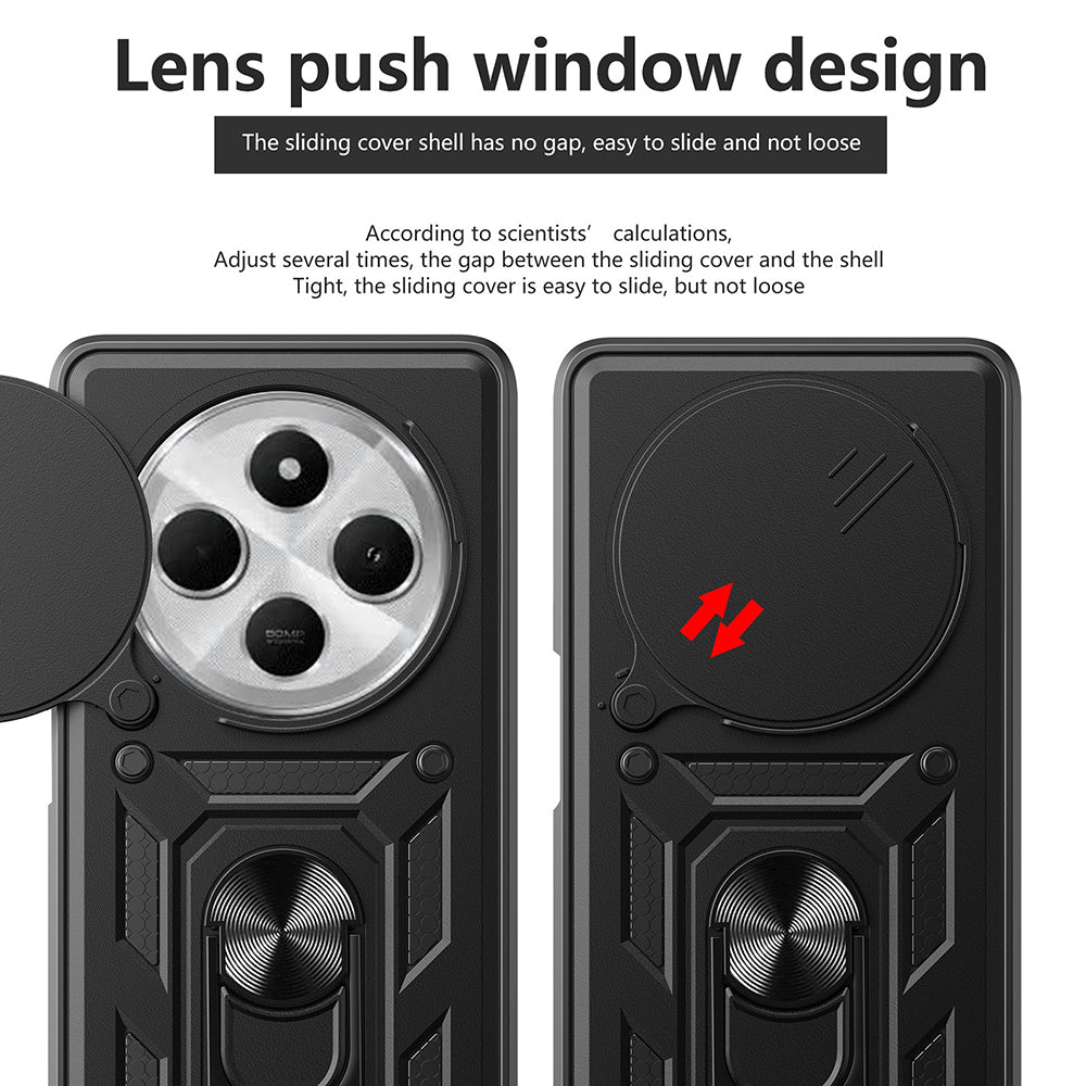 Futrola za Xiaomi Poco C75 / Redmi 14C, Techsuit, CamShield, Zelena