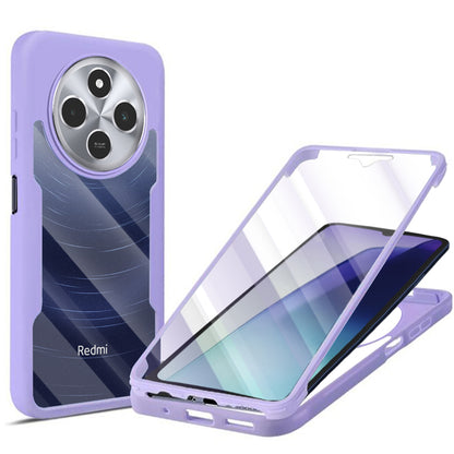 Futrola za Xiaomi Poco C75 / Redmi 14C, Techsuit, ColorVerse 360, Ljubičasta