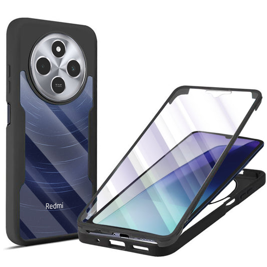 Futrola za Xiaomi Poco C75 / Redmi 14C, Techsuit, ColorVerse 360, Crna