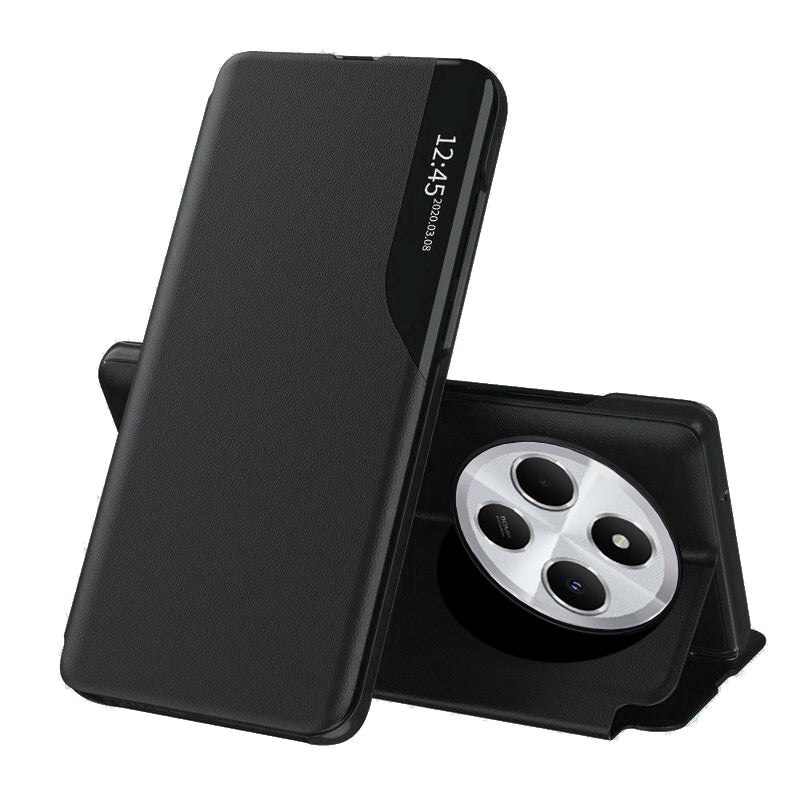 Futrola za Xiaomi Poco C75 / Redmi 14C, Techsuit, eFold, Crna