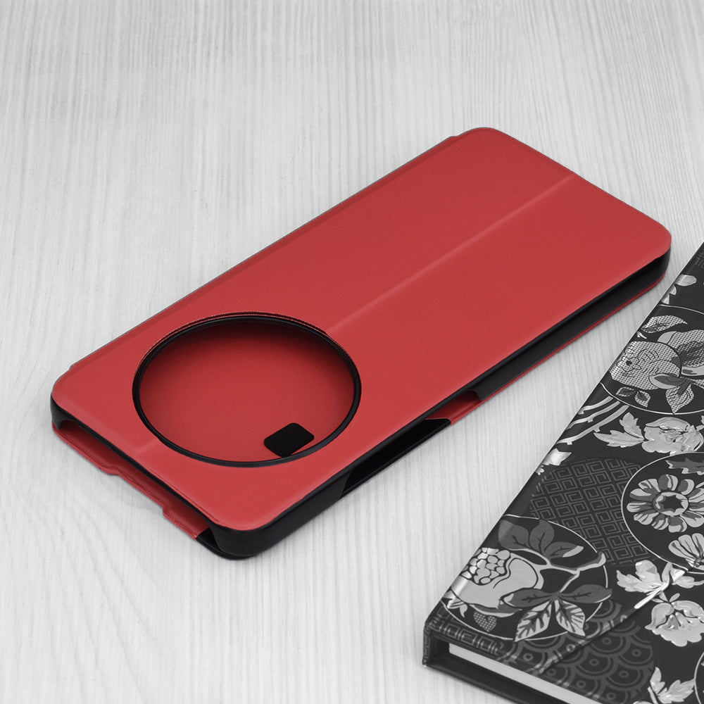 Futrola za Xiaomi Poco C75 / Redmi 14C, Techsuit, eFold, Crvena