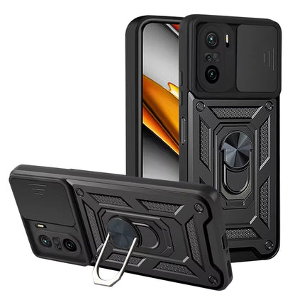 Futrola za Xiaomi Poco F3 / Mi 11i, Techsuit, CamShield, Crna