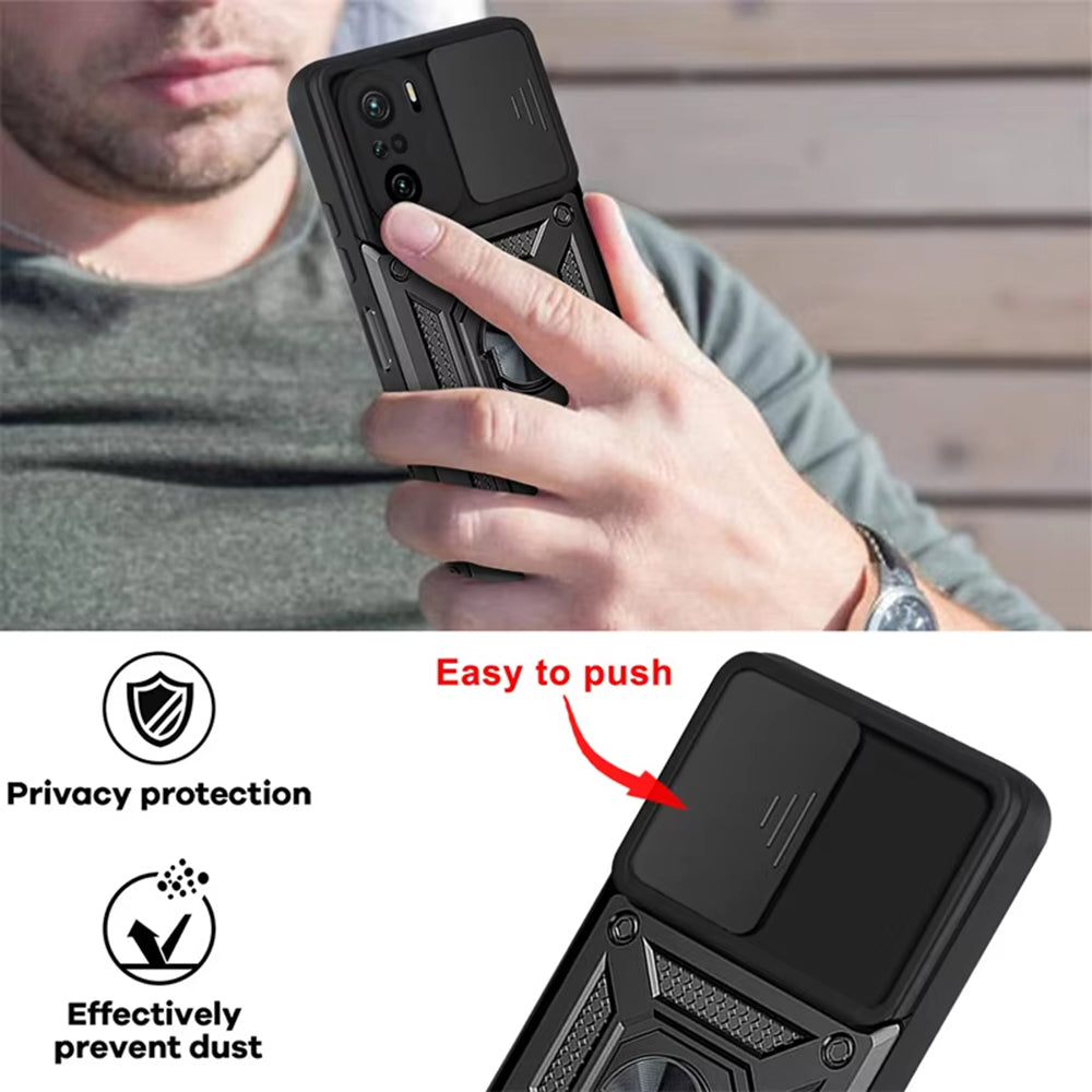 Futrola za Xiaomi Poco F3 / Mi 11i, Techsuit, CamShield, Crna