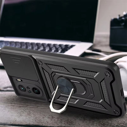Futrola za Xiaomi Poco F3 / Mi 11i, Techsuit, CamShield, Crna