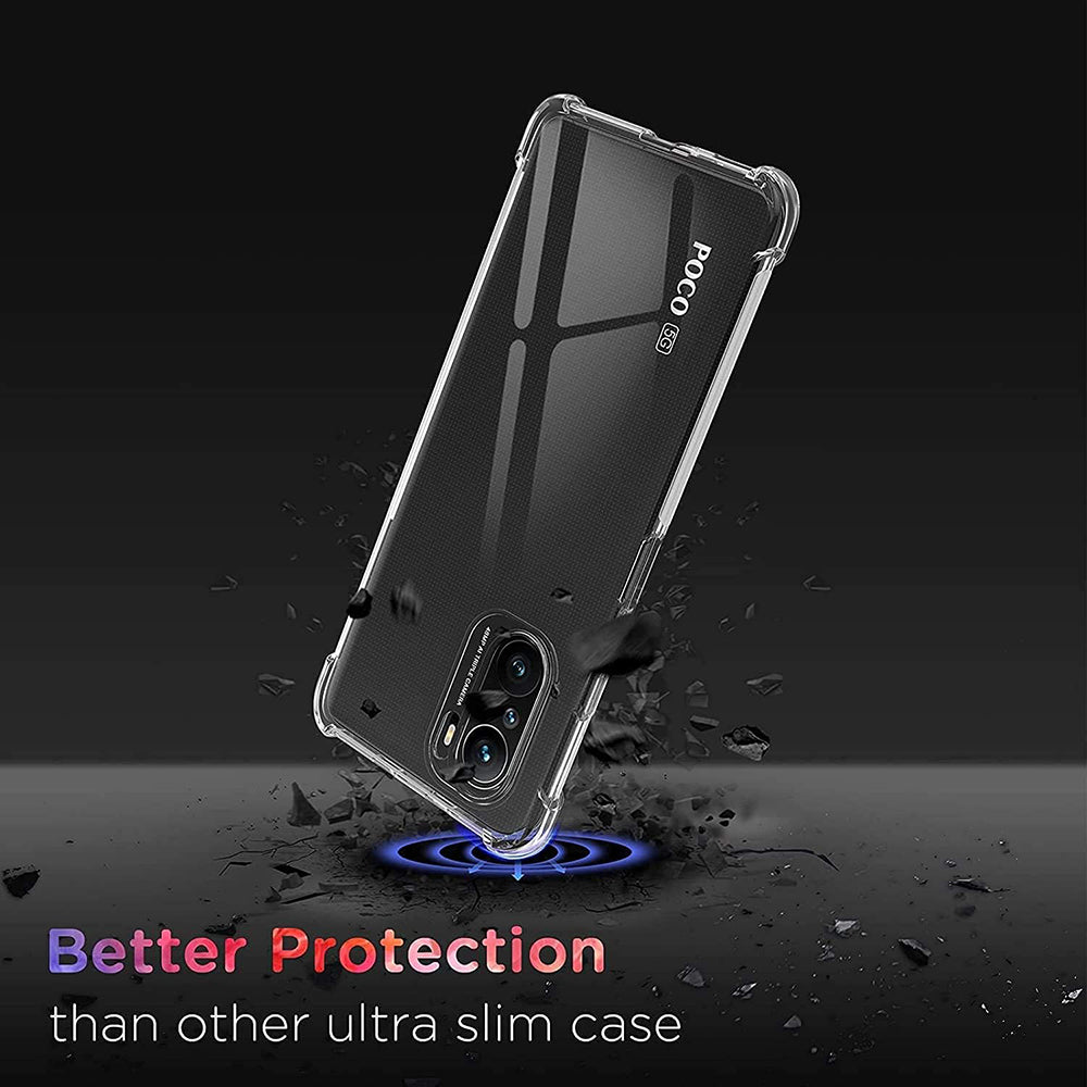 Futrola za Xiaomi Poco F3 / Mi 11i, Techsuit, Shockproof Clear, Providna