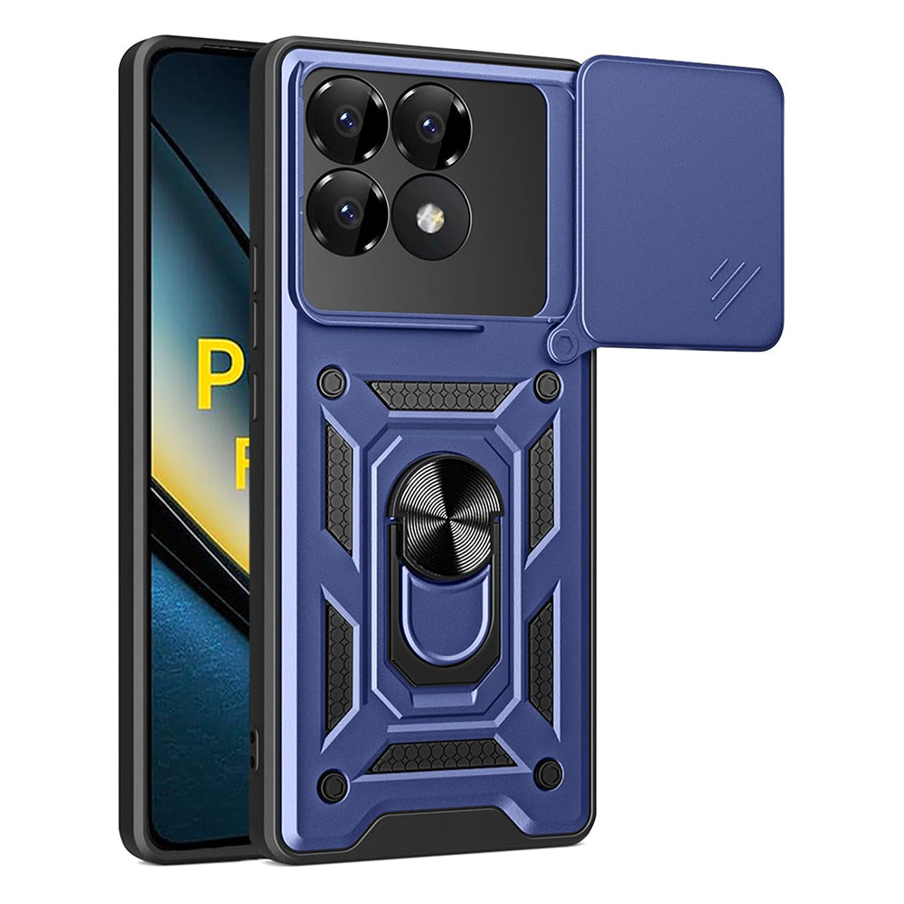 Futrola za Xiaomi Poco F6 Pro, Techsuit, CamShield, Plava