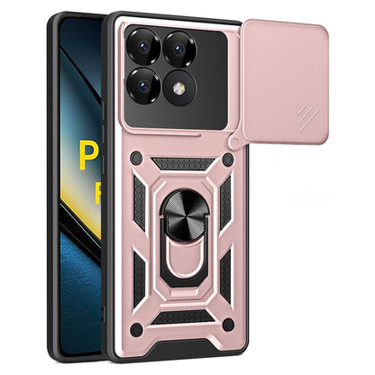 Futrola za Xiaomi Poco F6 Pro, Techsuit, CamShield, Roze