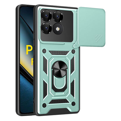Futrola za Xiaomi Poco F6 Pro, Techsuit, CamShield, Zelena